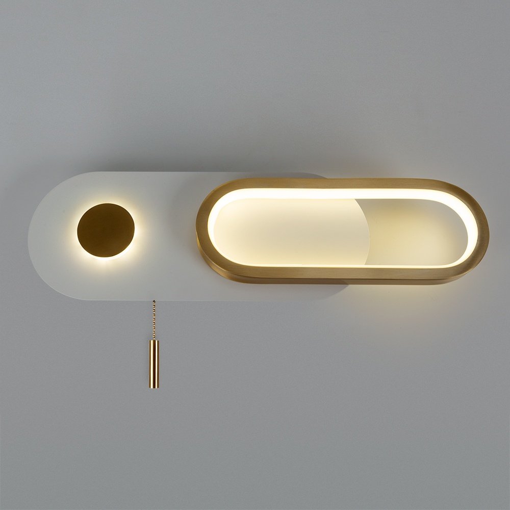 Бра настенный Arte Lamp LED, золотистый, белый купить,NaN