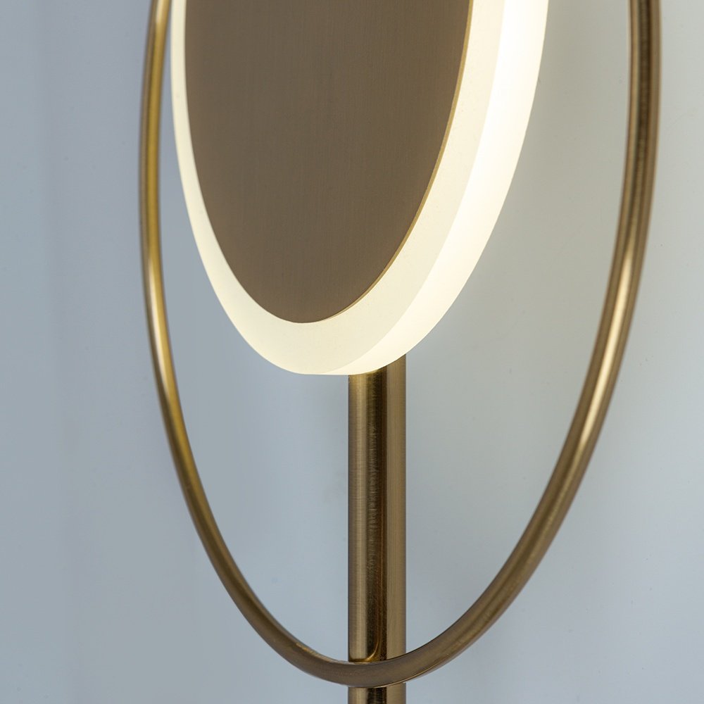 Бра настенный Arte Lamp LED, золотистый, белый купить,NaN