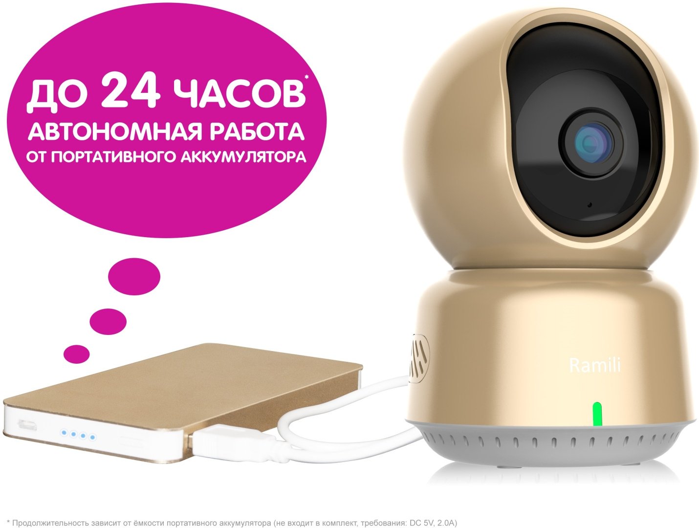 Видеоняня Ramili RV1600C