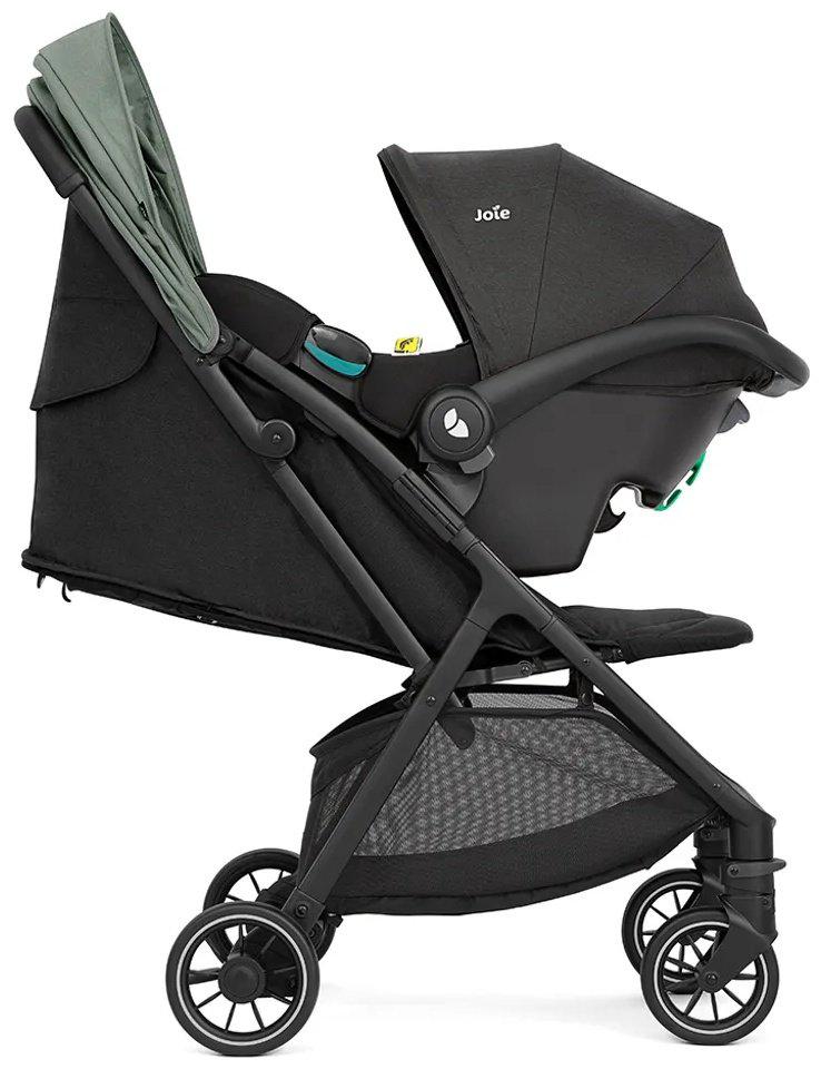 Коляска прогулочная Joie Pact Pro, черный, голубой купить,109900