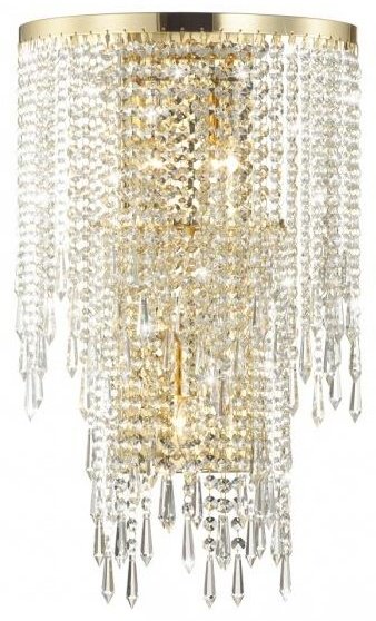 Бра настенный Odeon Light E14, золотистый, прозрачный купить,NaN