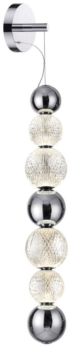Светильник настенный Odeon Light LED 13 Вт прозрачный купить,NaN