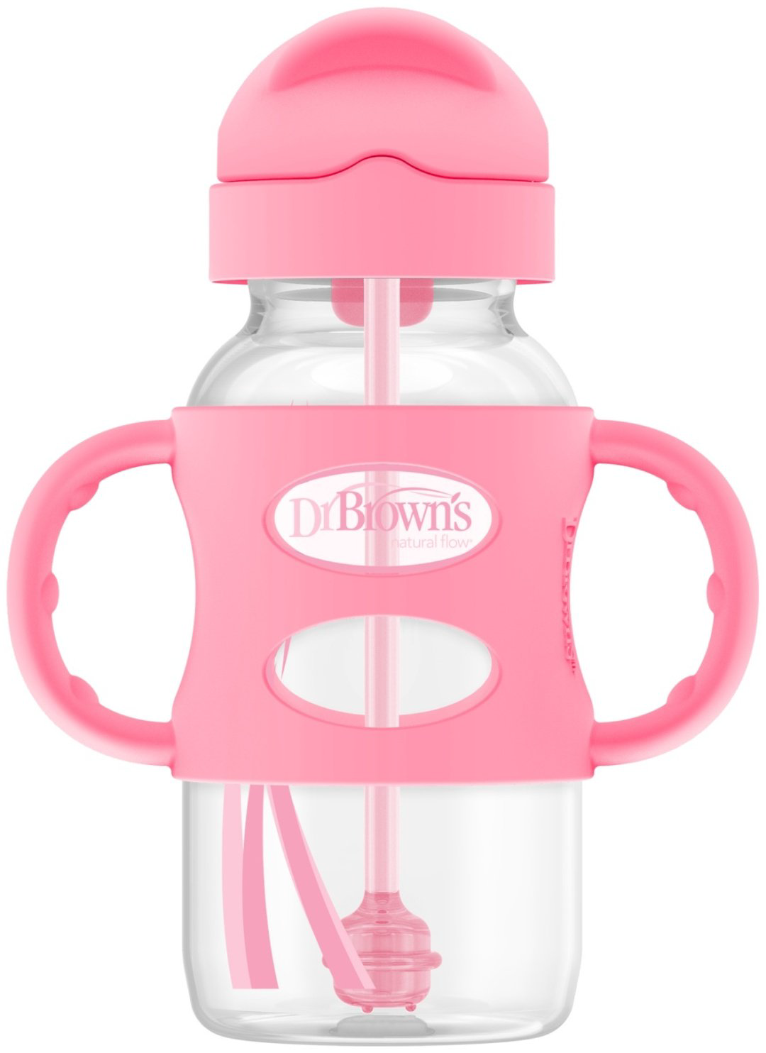Бутылочка Dr. Browns WB91011 270 мл розовый купить,NaN