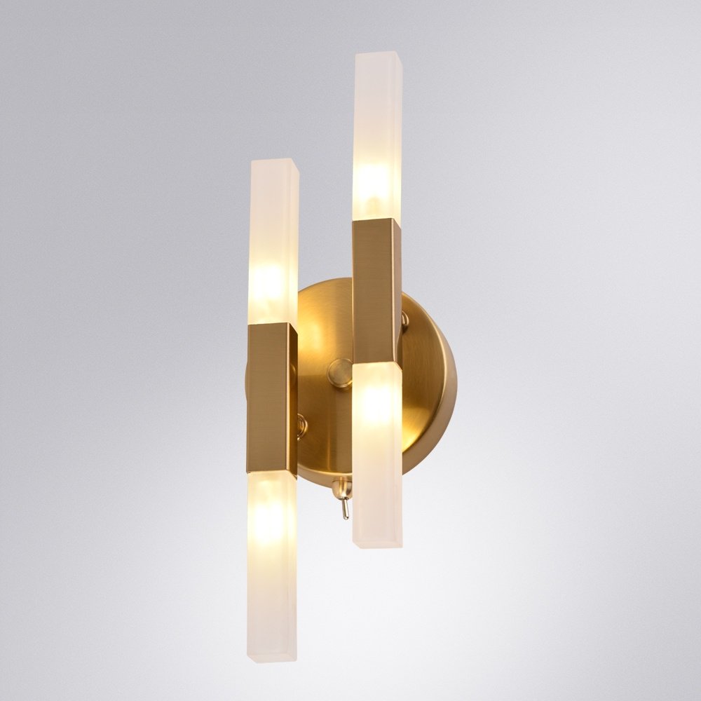 Бра настенный Arte Lamp G4, белый, медный купить,NaN