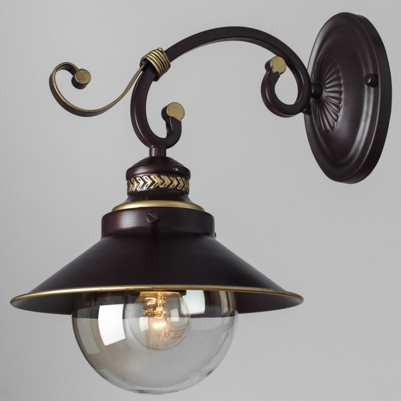 Бра настенный Arte Lamp E27, коричневый купить,NaN