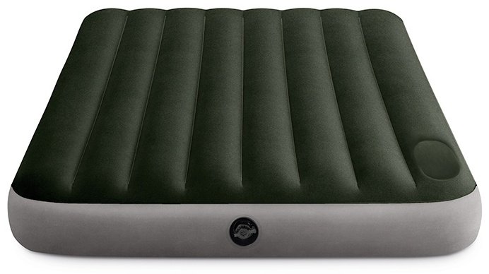 Матрас Intex 64762, 191x137x25 см, насос встроенный