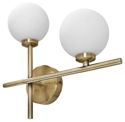 Бра настенный Arte Lamp G9, белый, бронза купить,NaN