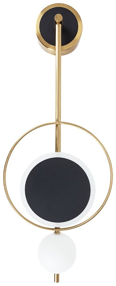 Бра настенный Arte Lamp LED, черный, золотистый, белый купить,NaN