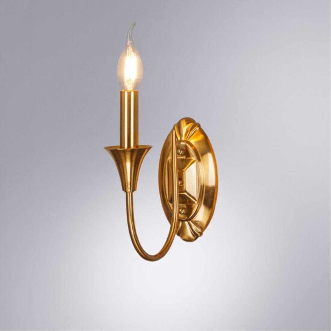 Бра настенный Arte Lamp E14, медный купить,NaN