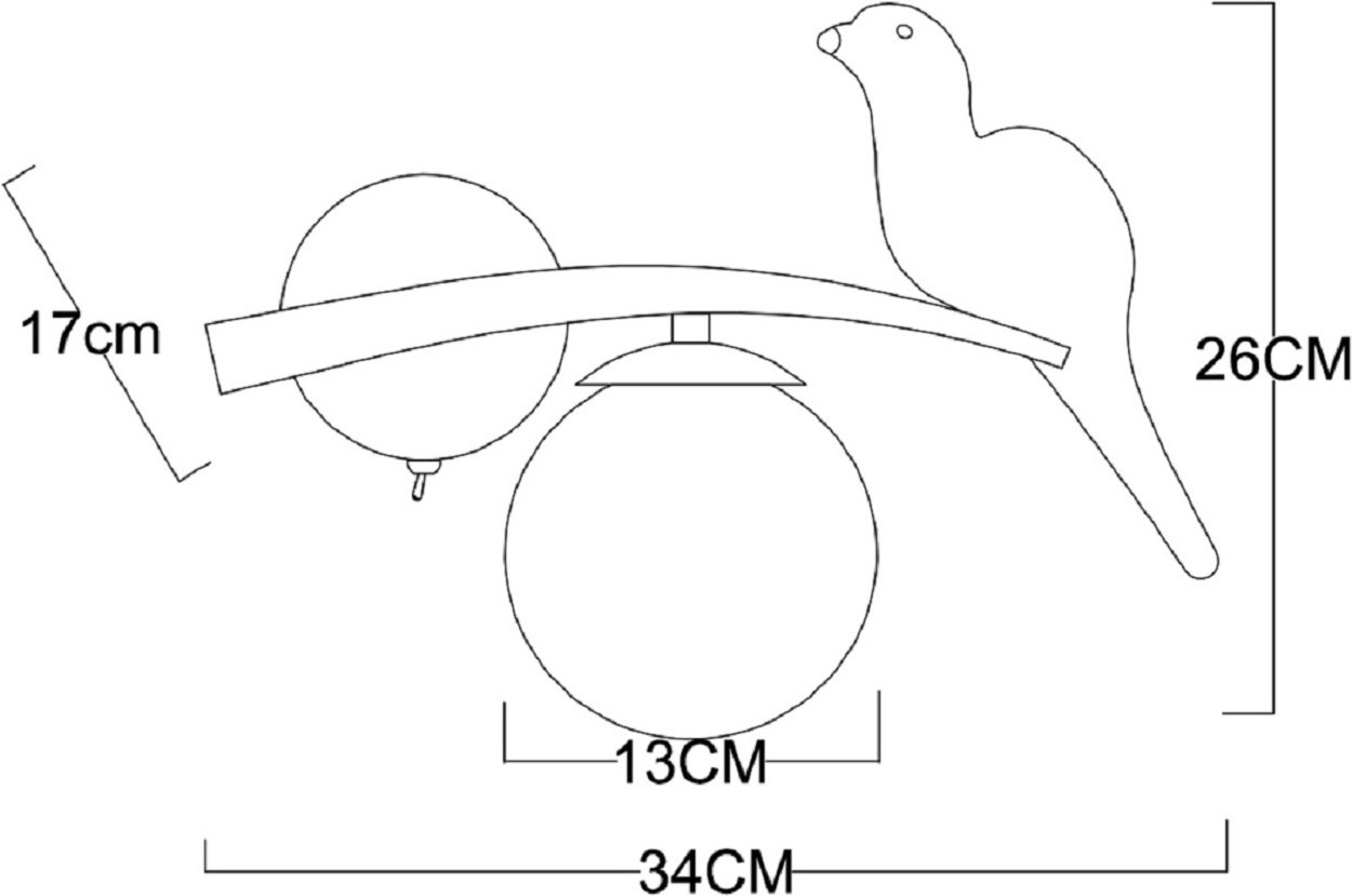 Бра настенный Arte Lamp Е14, золотистый купить,NaN