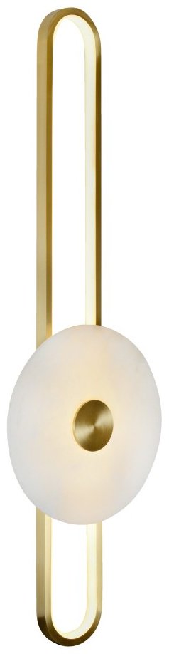 Светильник настенный SVET KZ LED 28 Вт золотистый купить,NaN