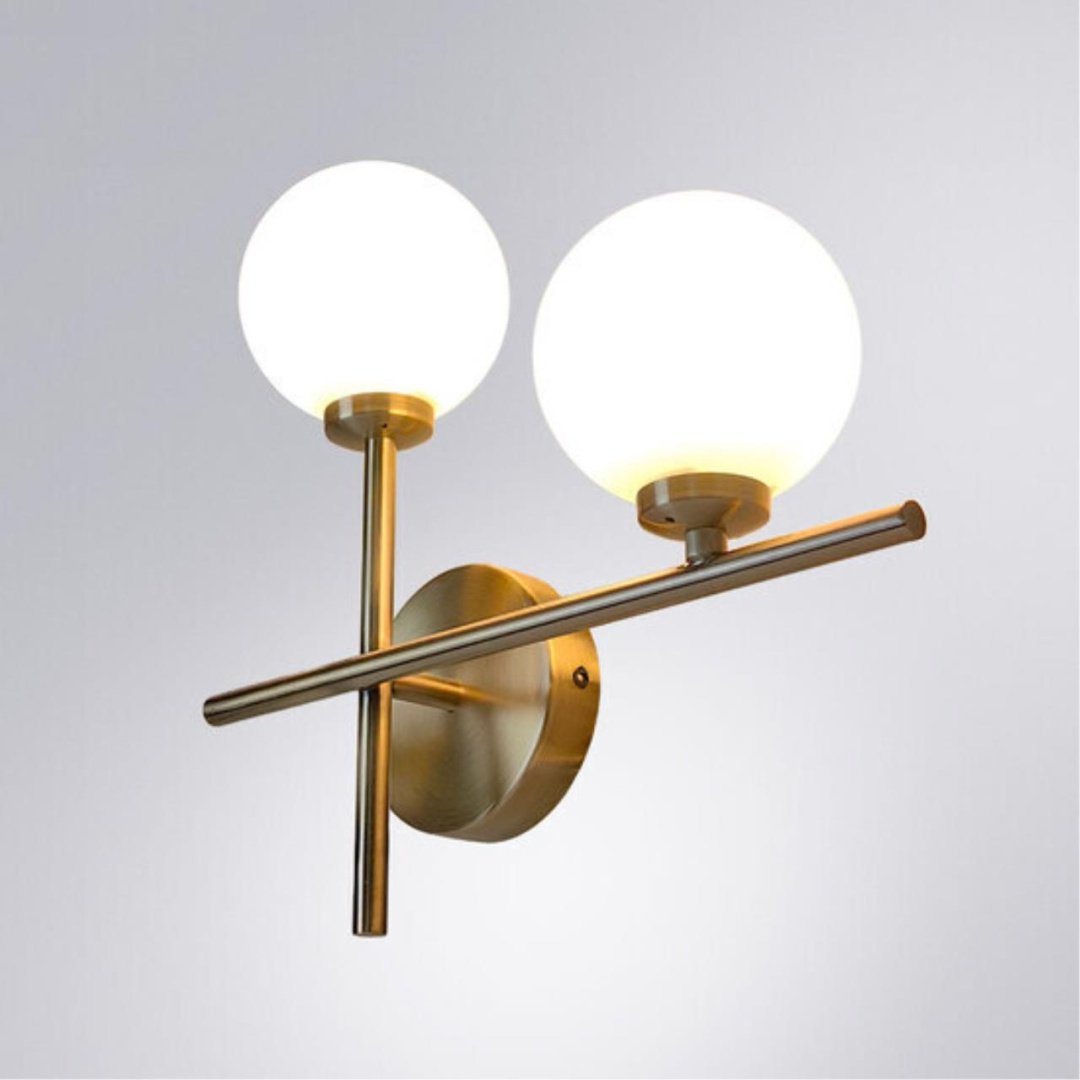 Бра настенный Arte Lamp G9, белый, бронза купить,NaN