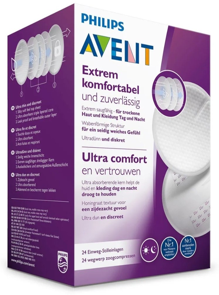 Philips Avent SCF254/24 одноразовые 24 шт купить,NaN