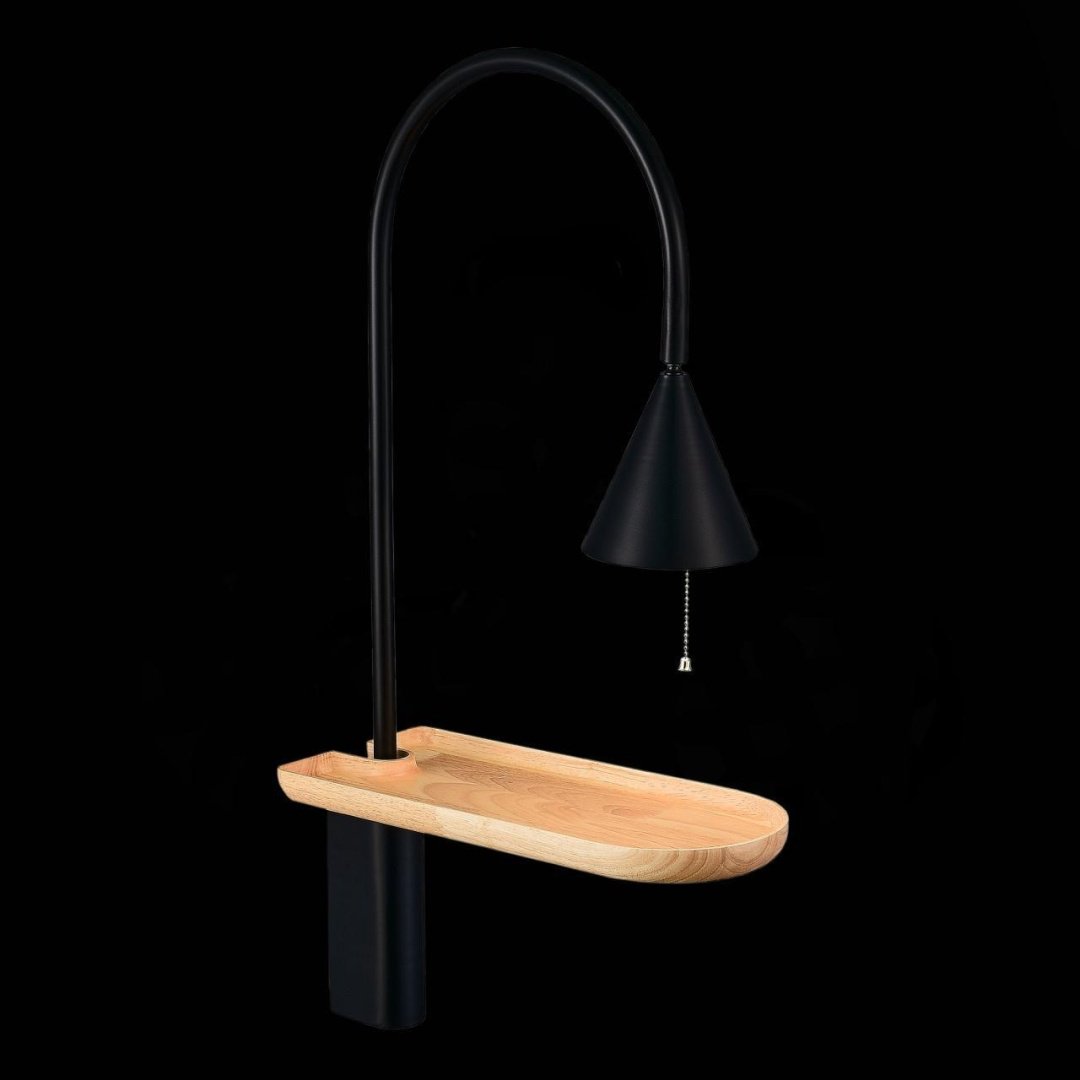 Бра настенный ST Luce E27, черный купить,NaN