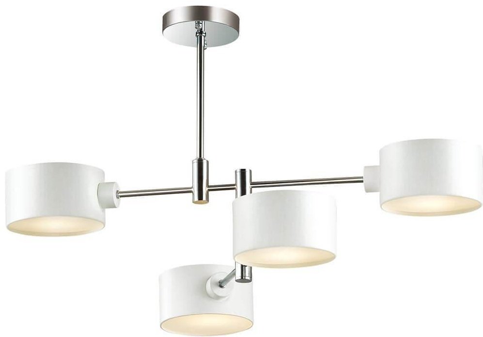 Светильник потолочный Lumion E14 60 Вт белый купить,NaN