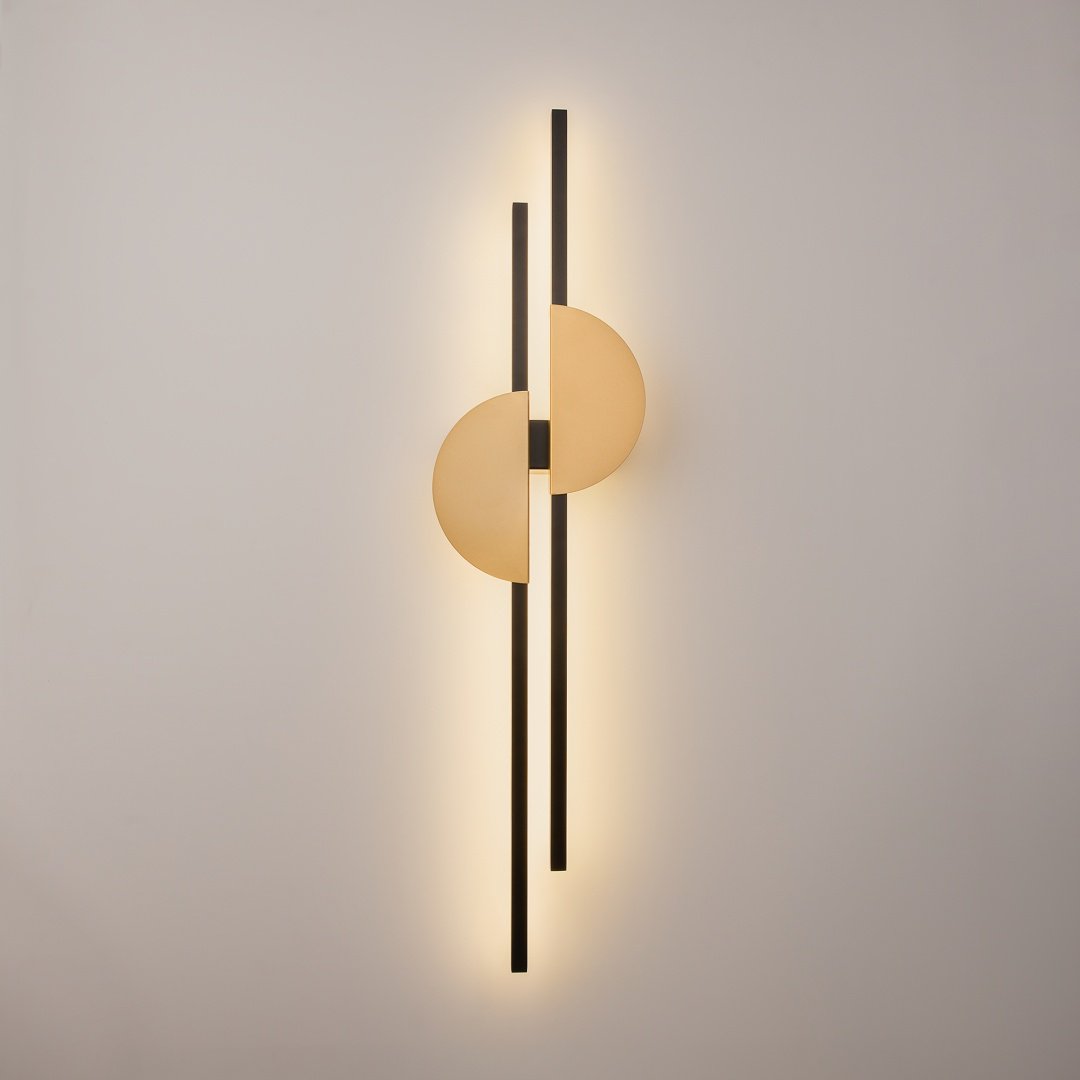 Бра настенный Maytoni LED, черный, латунь купить,NaN