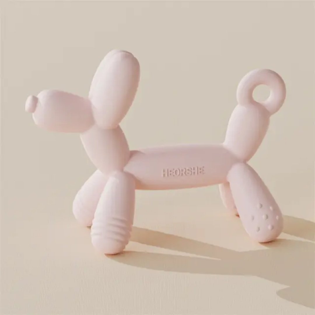 Прорезыватель HEORSHE HOS-02-017, 1 шт, розовый