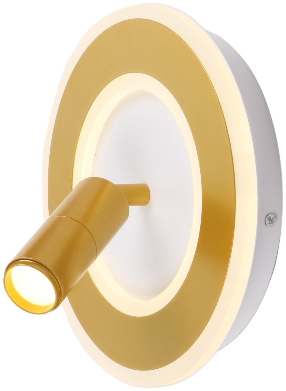 Светильник настенный Arte Lamp LED 20 Вт золотистый, белый купить,NaN