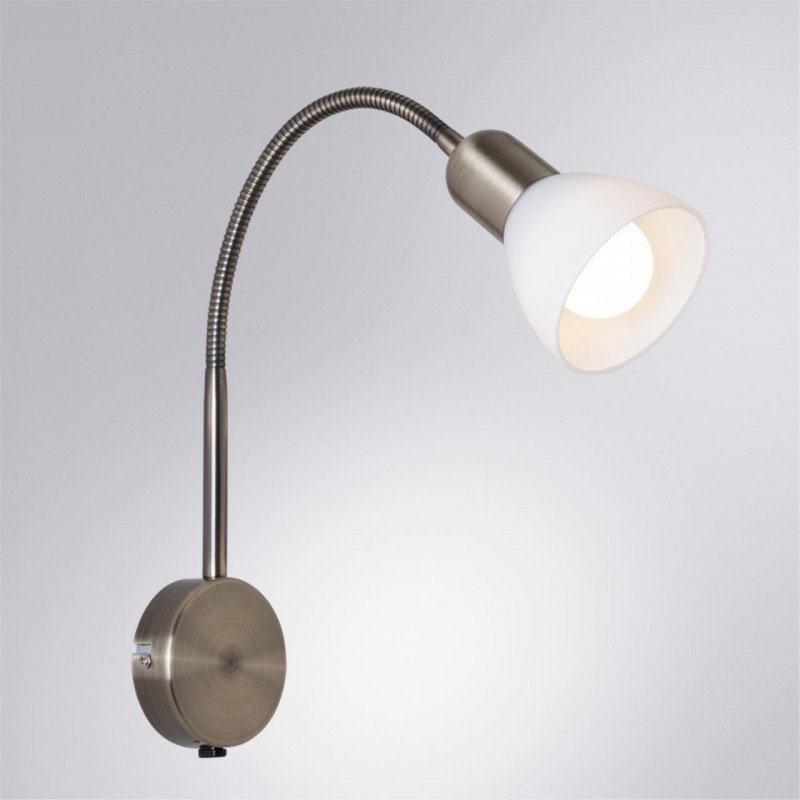 Бра настенный Arte Lamp Е14, бронза купить,NaN