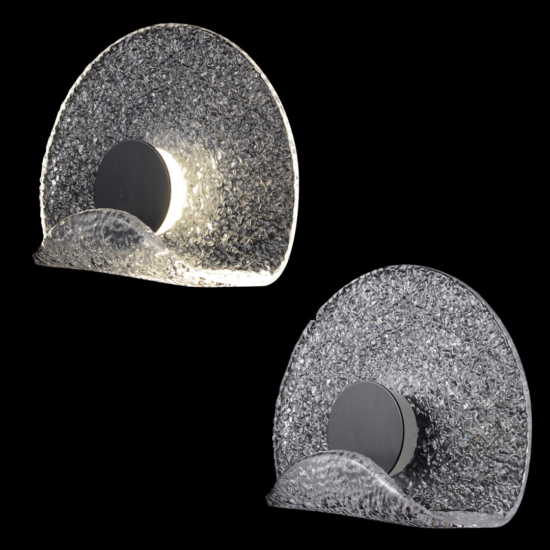 Светильник настенный Crystal Lux LED черный купить,NaN