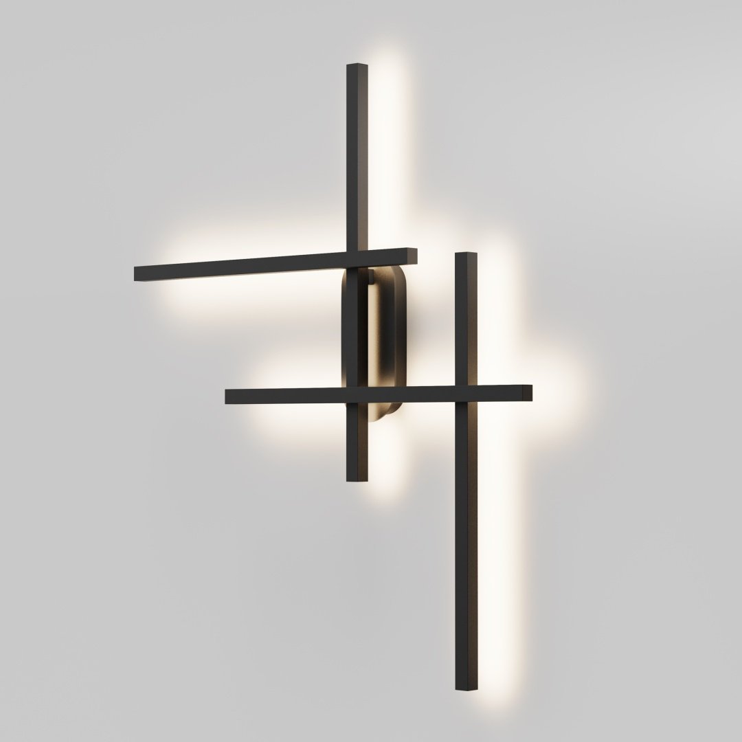 Бра настенный SVET KZ LED, черный купить,NaN