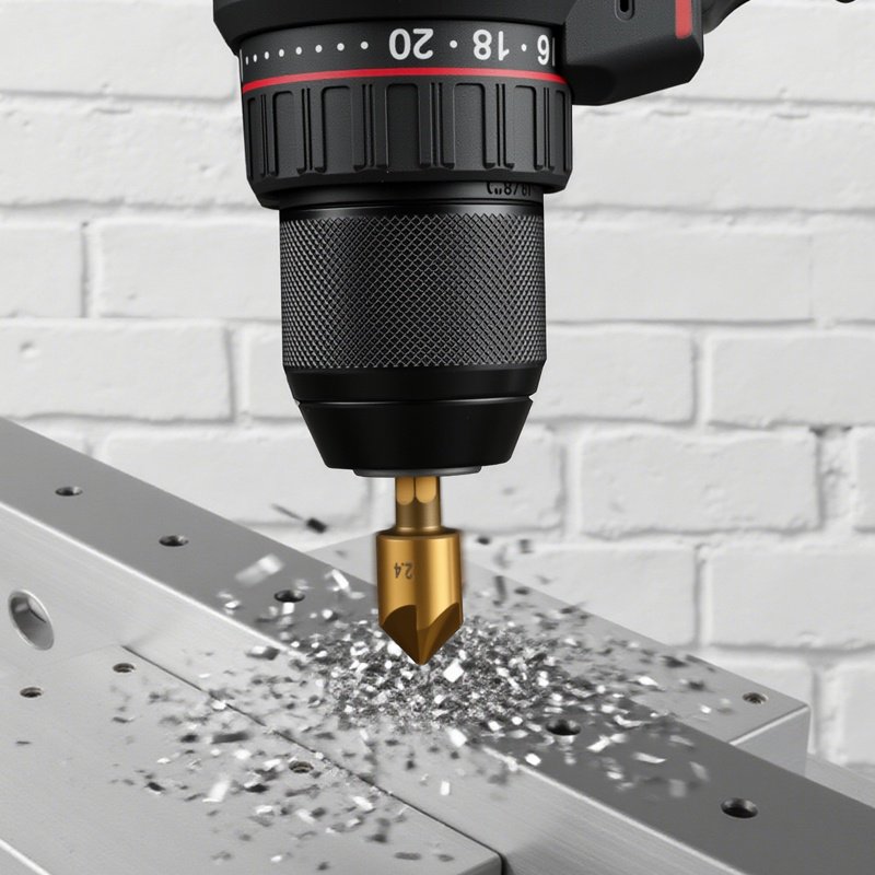 Сверло DELI зенкер DH-DJZ002-E1 12.4 мм, 1 шт.