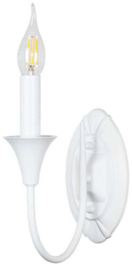 Бра настенный Arte Lamp E14, белый купить,NaN