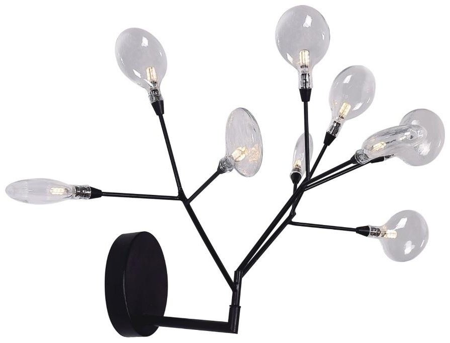 Бра настенный Crystal Lux G4, черный, прозрачный купить,NaN