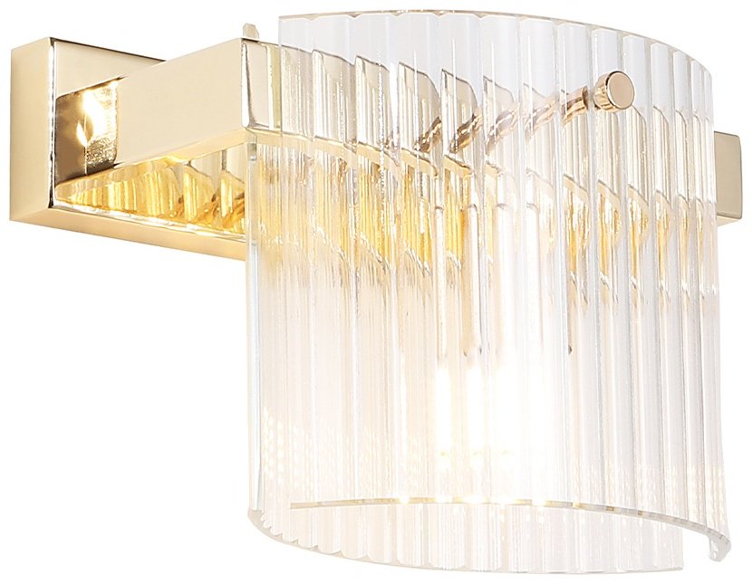 Бра настенный Crystal Lux LED, золотистый, прозрачный купить,NaN