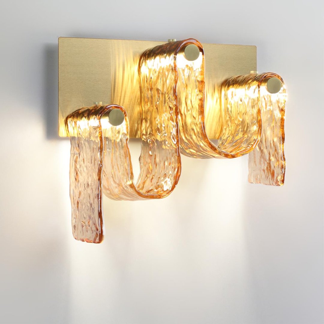 Бра настенный Odeon Light LED, золотистый, бронза купить,NaN