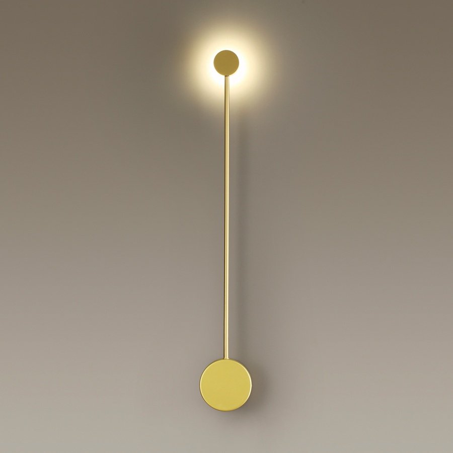 Светильник настенный Odeon Light LED золотистый купить,NaN