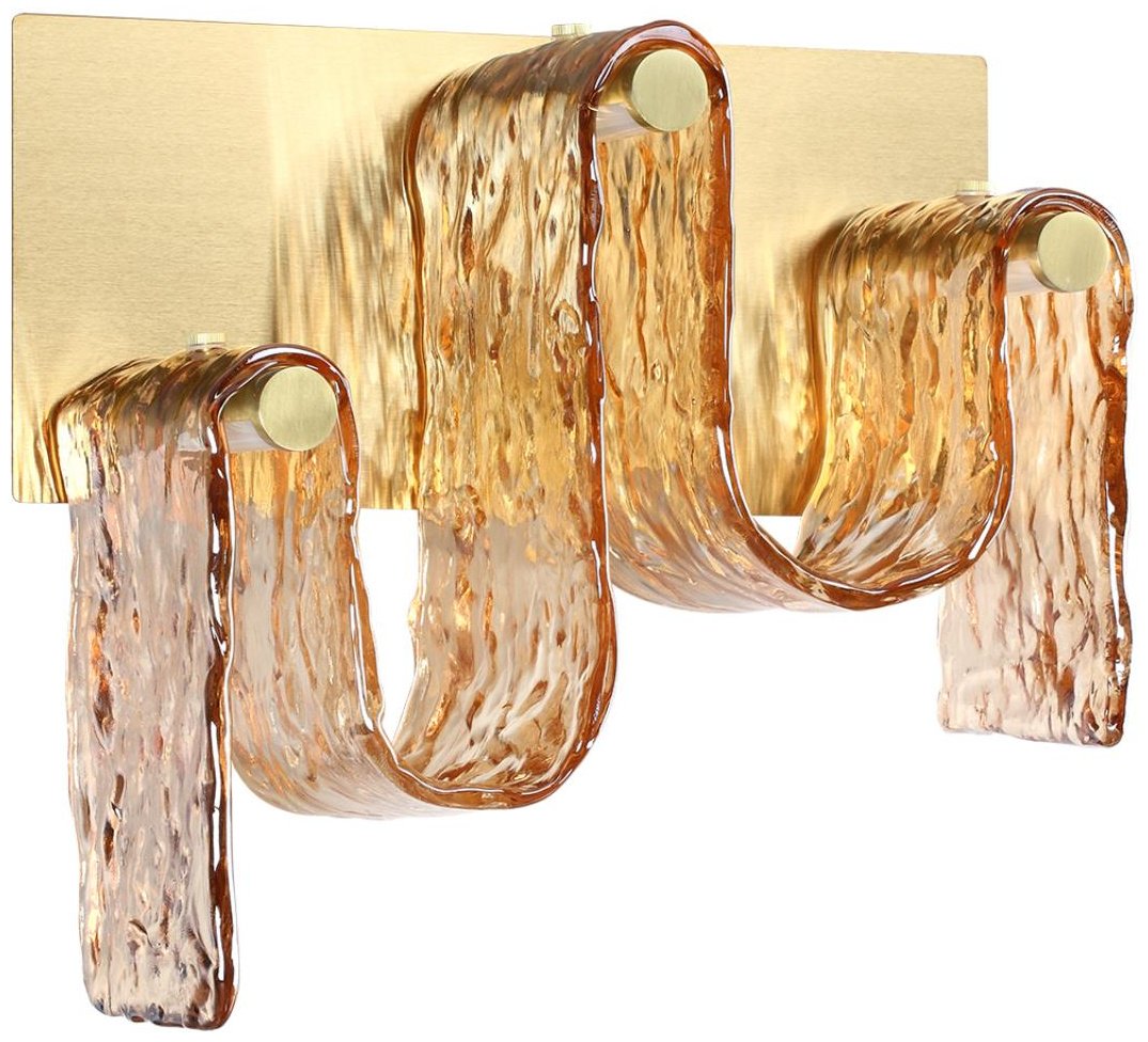 Бра настенный Odeon Light LED, золотистый, бронза купить,NaN