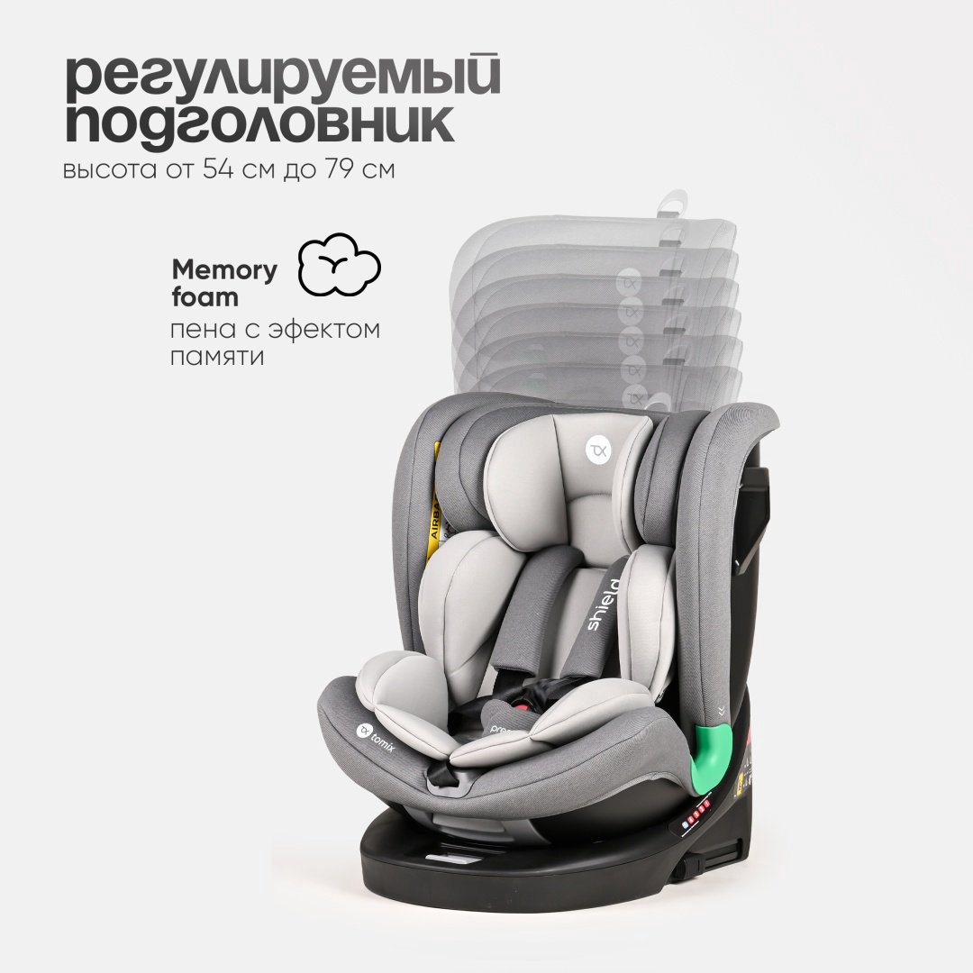 TOMIX Shield 0/1/2/3 (до 36 кг) серый купить,NaN