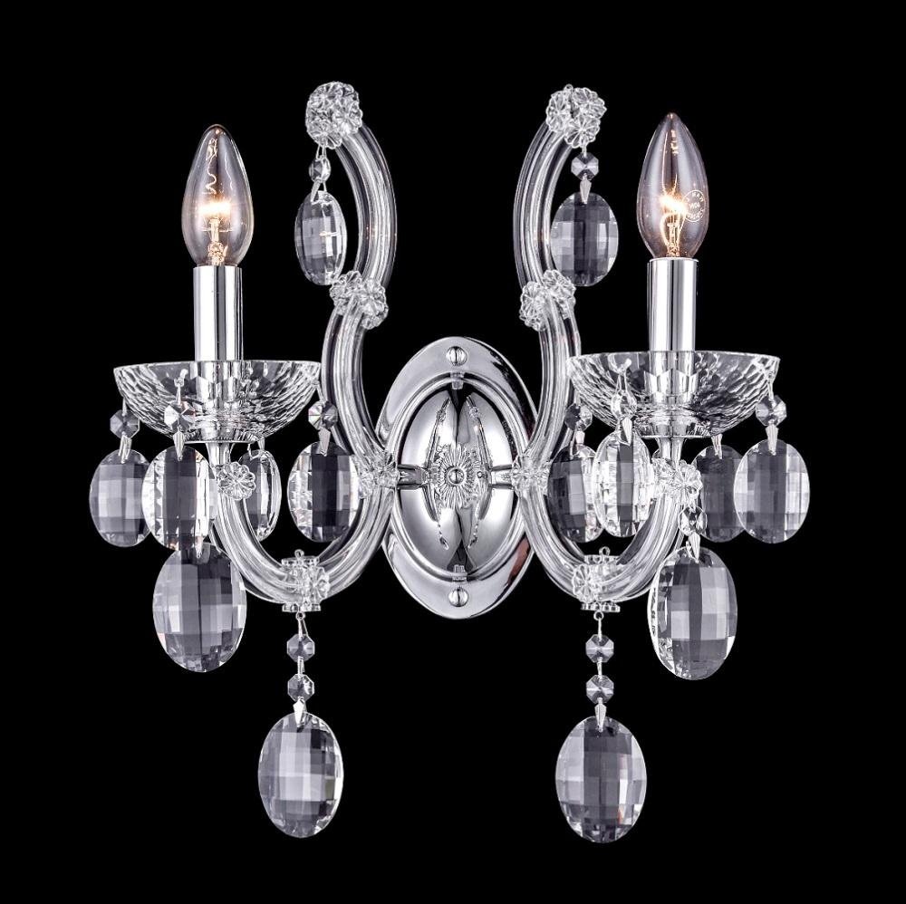 Бра настенный Crystal Lux Е14, прозрачный купить,NaN