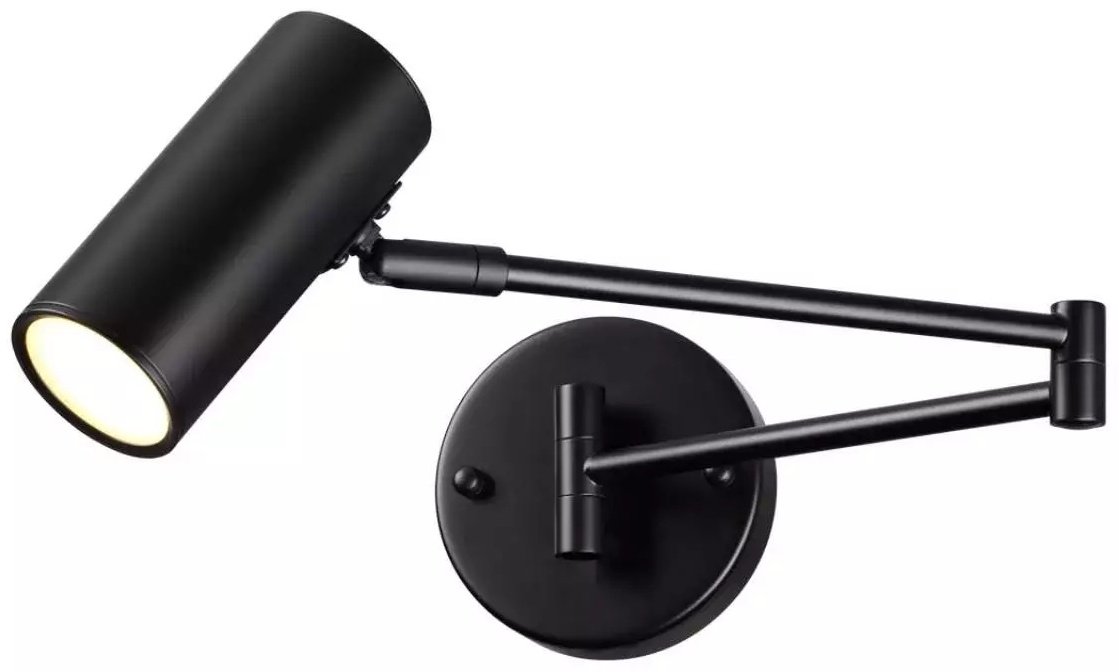 Светильник настенный Odeon Light E14 9 Вт черный купить,NaN