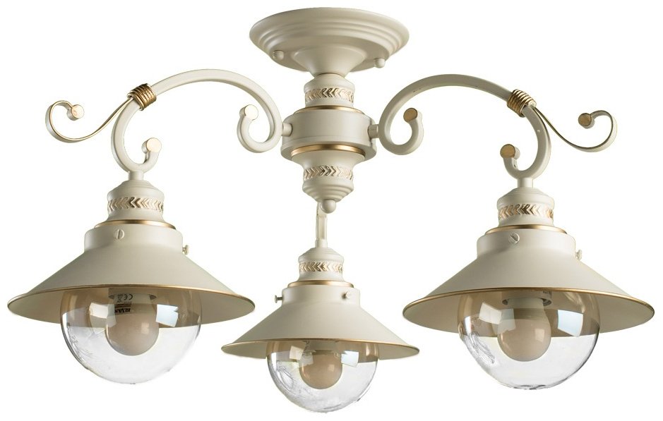 Светильник потолочный Arte Lamp E27 60 Вт белый, прозрачный купить,NaN