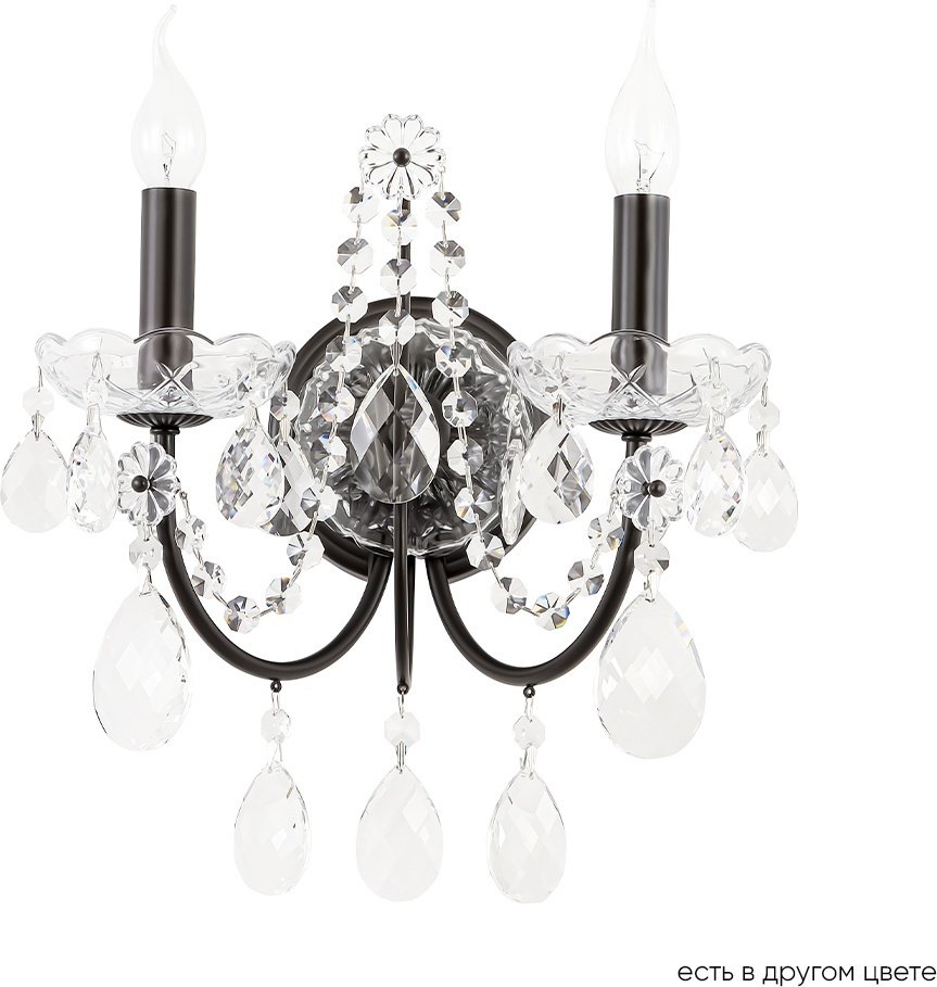 Бра настенный Crystal Lux Е14, коричневый купить,NaN