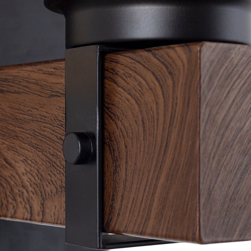 Светильник настенный Arte Lamp E14 60 Вт черный, коричневый, прозрачный купить,NaN