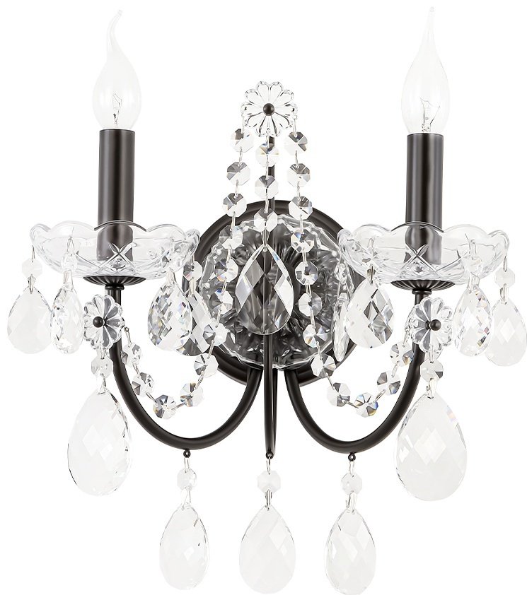 Бра настенный Crystal Lux Е14, коричневый купить,NaN