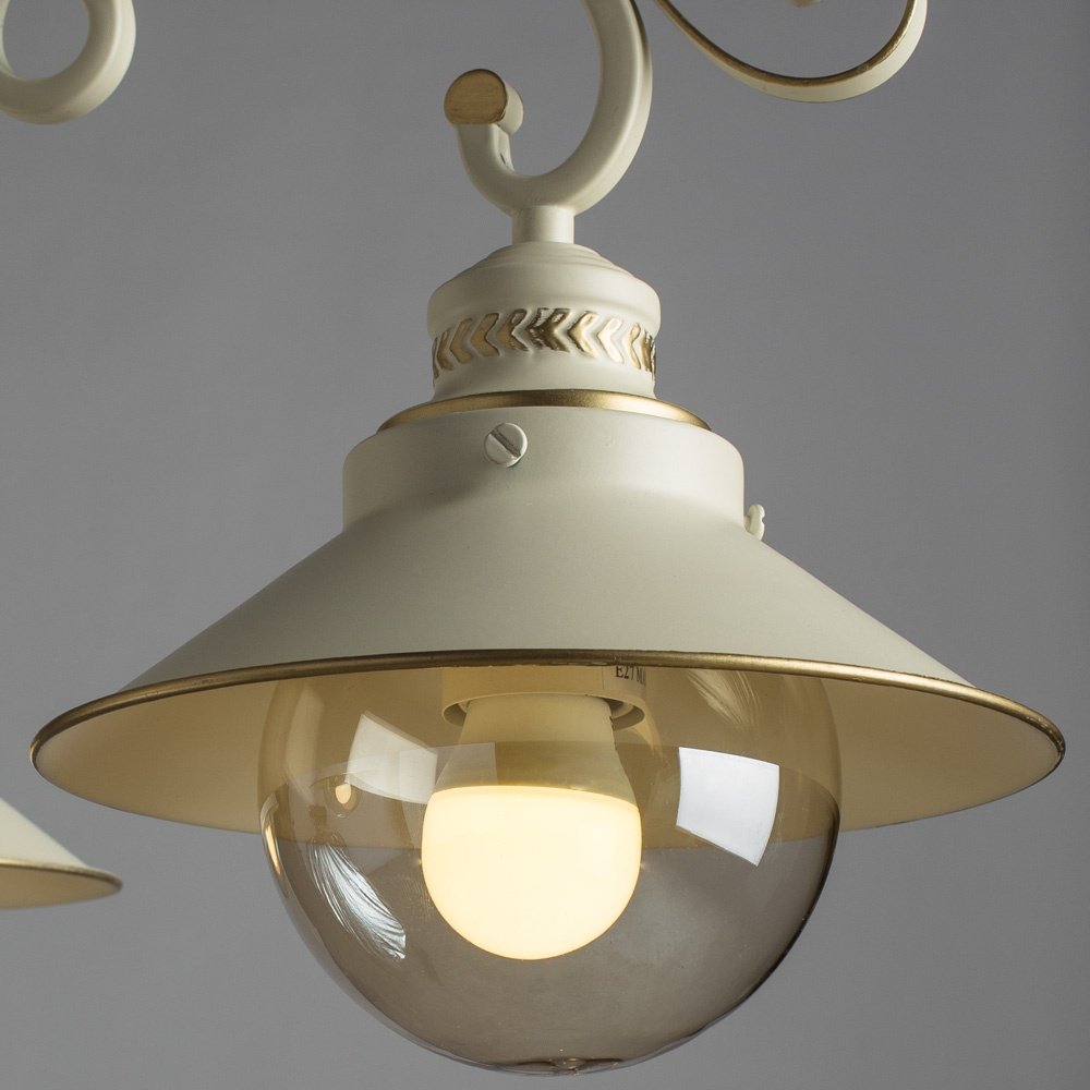 Светильник потолочный Arte Lamp E27 60 Вт белый, прозрачный купить,NaN
