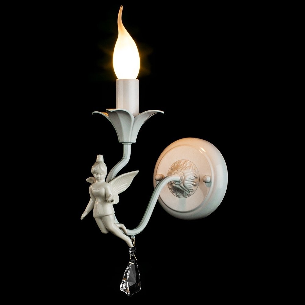 Бра настенный Arte Lamp Е14, белый купить,NaN