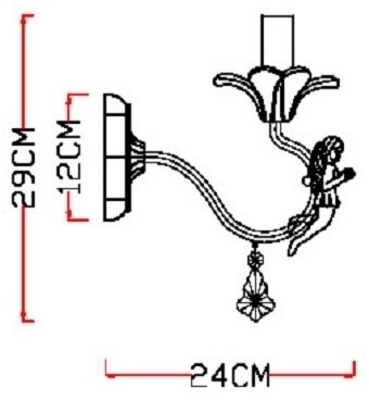 Бра настенный Arte Lamp Е14, белый купить,NaN