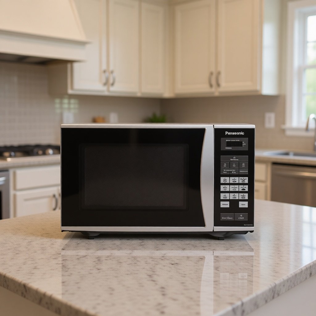 Микроволновая печь Panasonic NN-ST342MZPE серебристый-черный купить,NaN