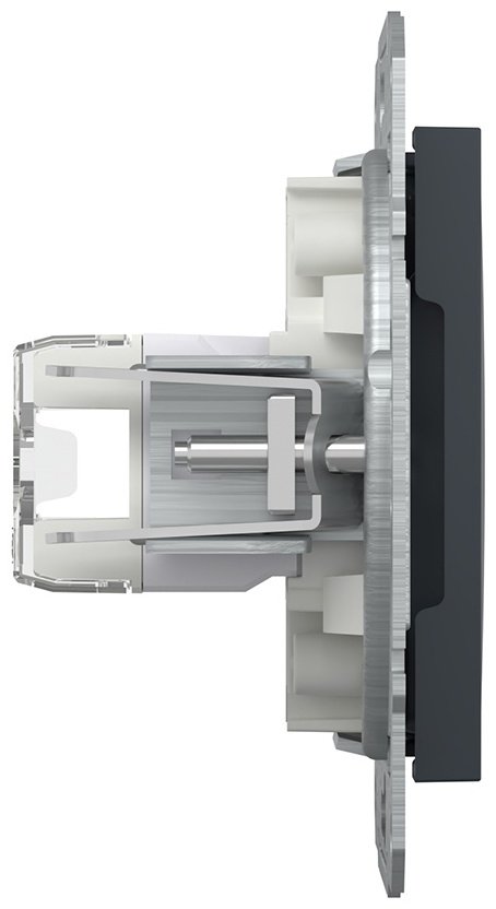 Компьютерная розетка (RJ45) Schneider Electric EPH4300171, черный