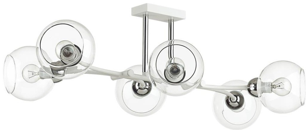Светильник потолочный Lumion E14 40 Вт белый купить,NaN