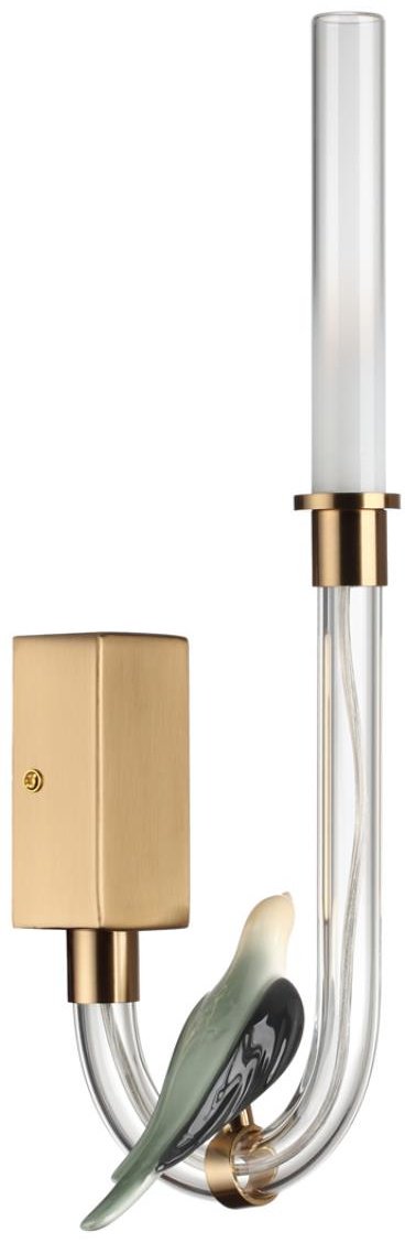 Бра настенный Odeon Light LED, белый, бронза купить,NaN