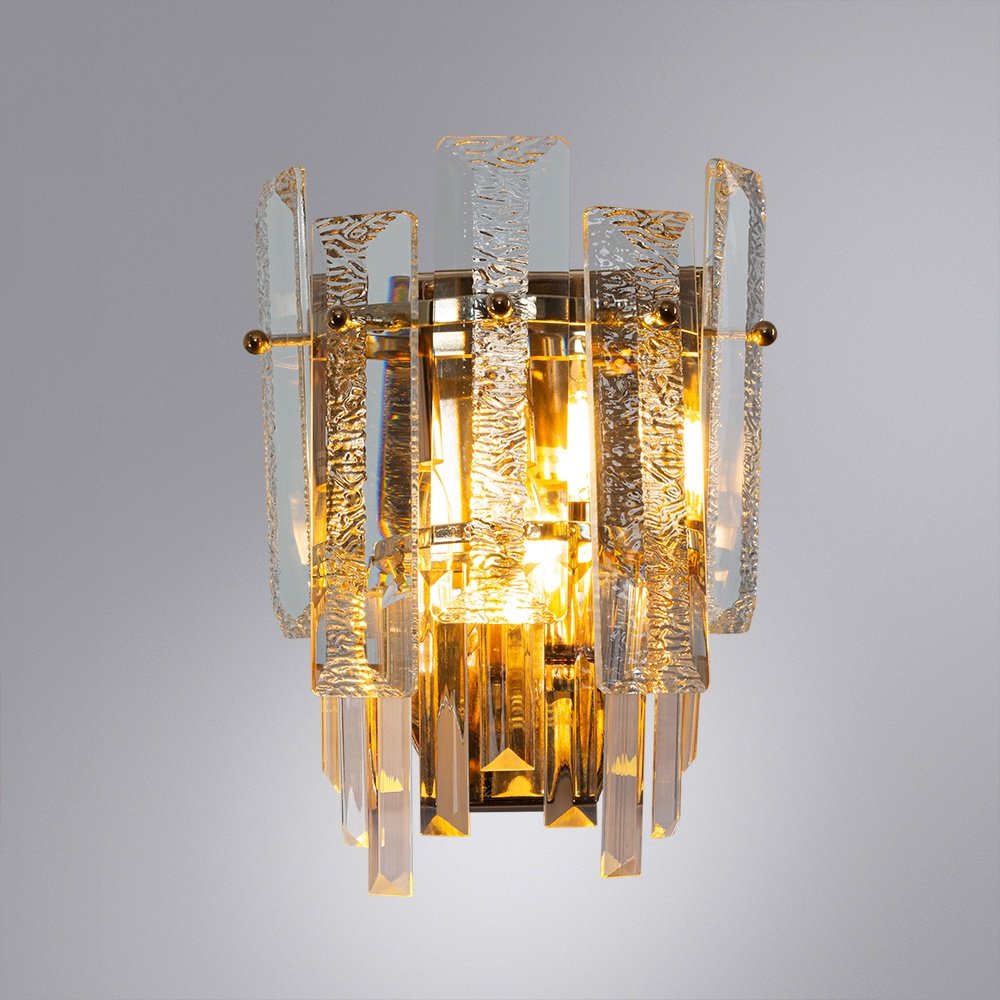 Бра настенный Arte Lamp Е14, золотистый купить,NaN