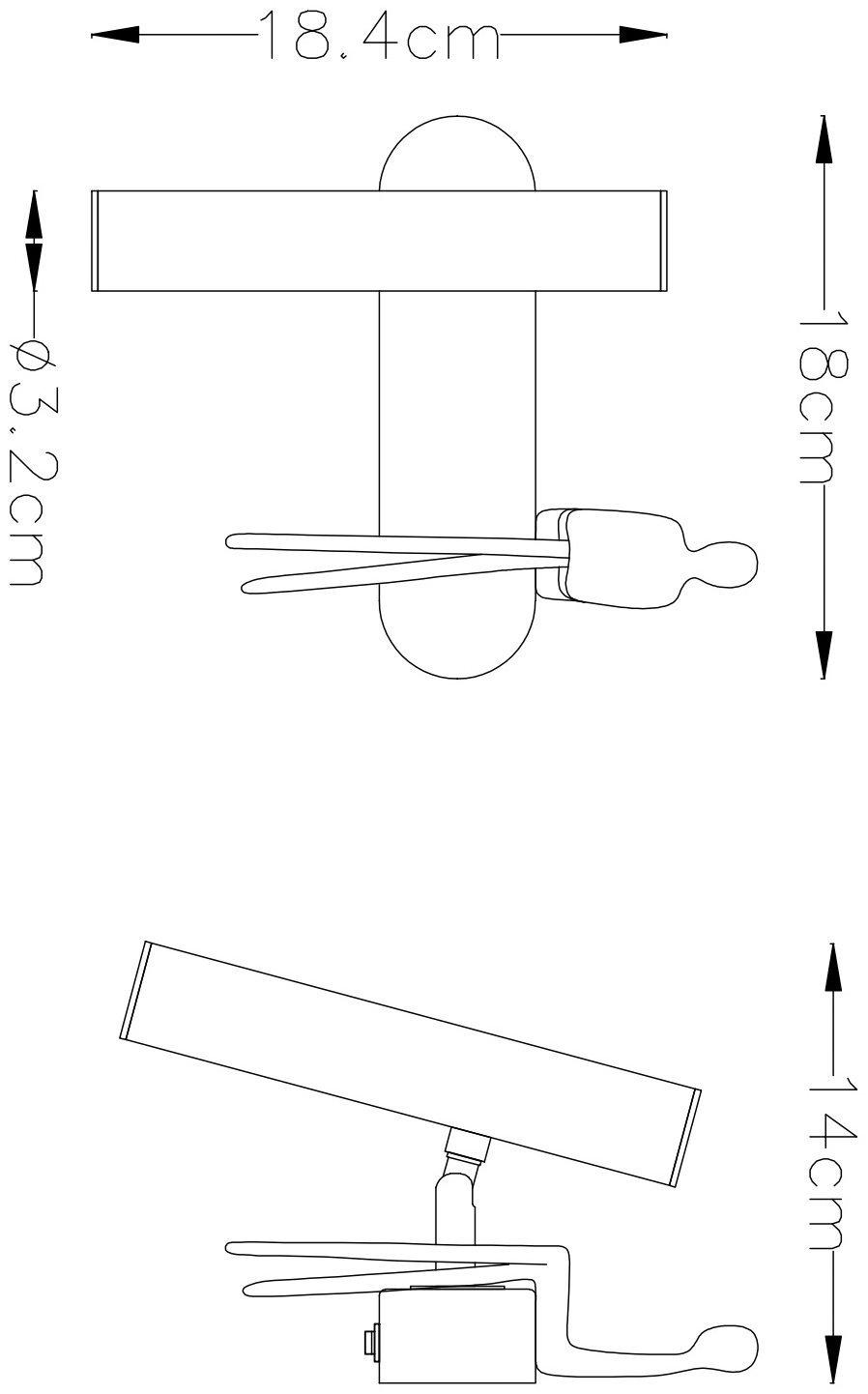 Бра настенный Arte Lamp LED, медный купить,NaN