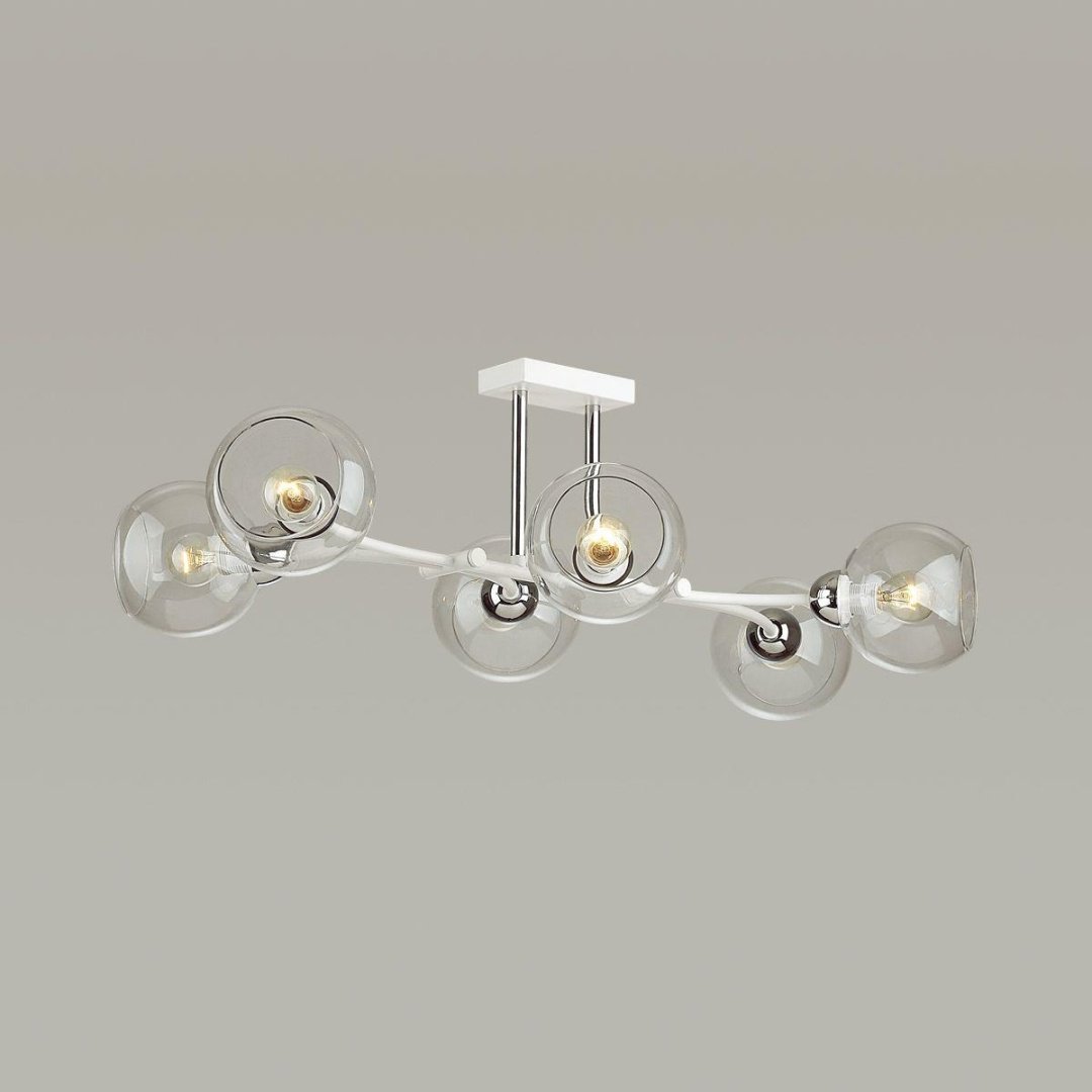 Светильник потолочный Lumion E14 40 Вт белый купить,NaN