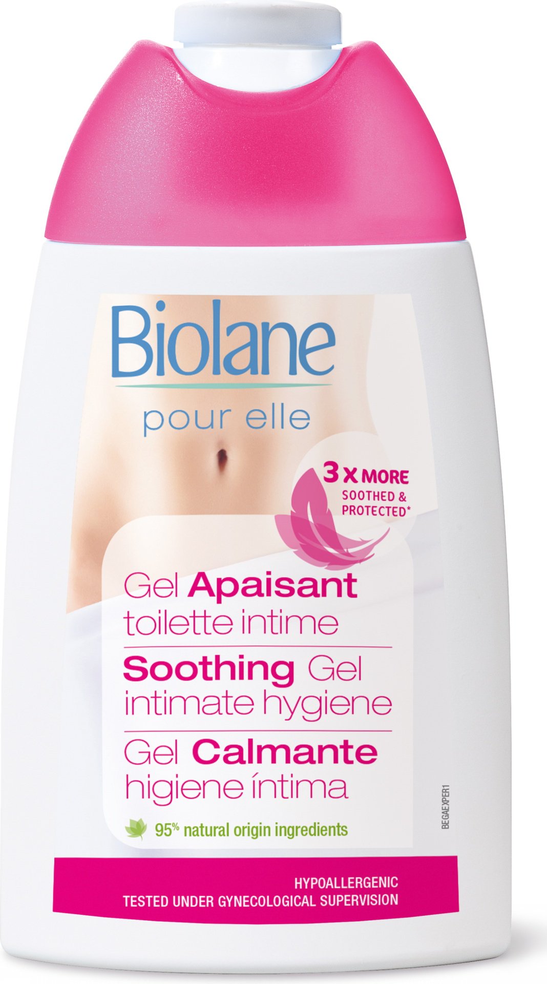 BIOLANE Soothing гель для интимной гигиены 200 мл